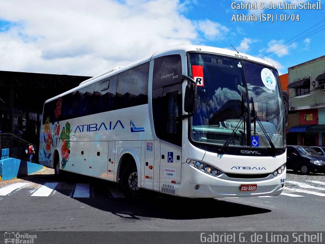 Viação Atibaia São Paulo 1413 na cidade de Atibaia, São Paulo, Brasil, por Gabriel Giacomin de Lima. Número da foto: #5137969.
