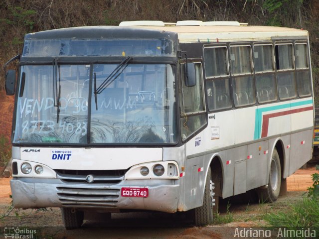 Ônibus Particulares GQO9740 na cidade de Diogo de Vasconcelos, Minas Gerais, Brasil, por Adriano  Almeida. ID da foto: 5137861.