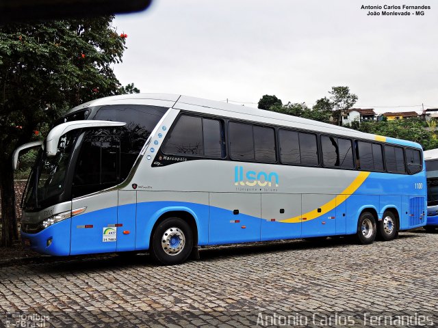 Ilson Turismo 1100 na cidade de João Monlevade, Minas Gerais, Brasil, por Antonio Carlos Fernandes. Número da foto: #5139131.