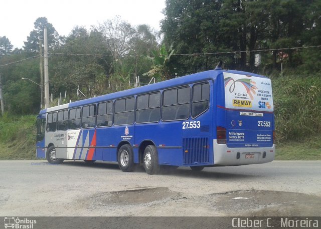 BBTT - Benfica Barueri Transporte e Turismo 27.553 na cidade de Itapevi, São Paulo, Brasil, por Cleber C.  Moreira. Número da foto: #5139750.