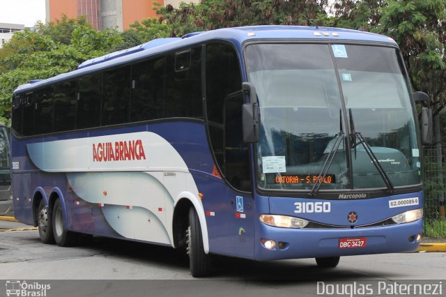 Viação Águia Branca 31060 na cidade de São Paulo, São Paulo, Brasil, por Douglas Paternezi. ID da foto: 5139423.