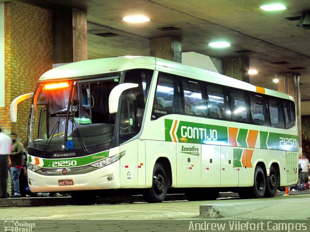 Empresa Gontijo de Transportes 21250 na cidade de Belo Horizonte, Minas Gerais, Brasil, por Andrew Campos. Número da foto: #5140914.