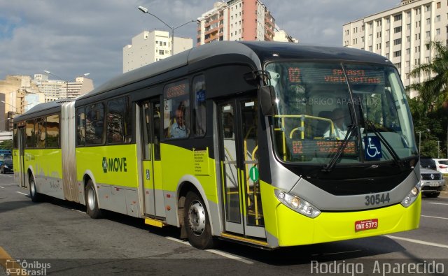 Bettania Ônibus 30544 na cidade de Belo Horizonte, Minas Gerais, Brasil, por Rodrigo  Aparecido. Número da foto: #5142441.