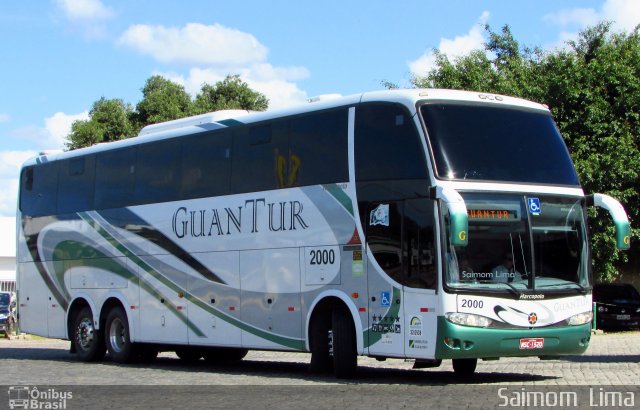 Viação GuanTur 2000 na cidade de Viana, Espírito Santo, Brasil, por Saimom  Lima. ID da foto: 5142750.