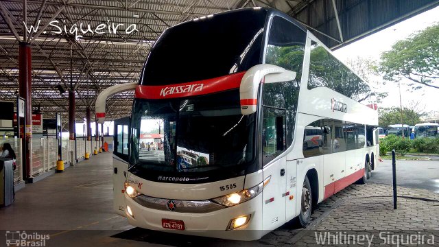 Kaissara - Viação Caiçara 15505 na cidade de Vitória, Espírito Santo, Brasil, por Whitiney Siqueira. Número da foto: #5143272.