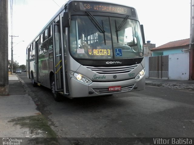 ConSor - Consórcio Sorocaba 1207 na cidade de Sorocaba, São Paulo, Brasil, por Vittor Batista. ID da foto: 5141335.