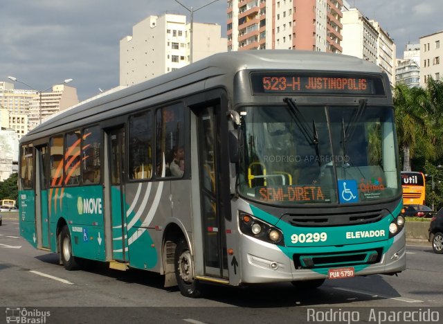 Saritur - Santa Rita Transporte Urbano e Rodoviário 90299 na cidade de Belo Horizonte, Minas Gerais, Brasil, por Rodrigo  Aparecido. ID da foto: 5142433.