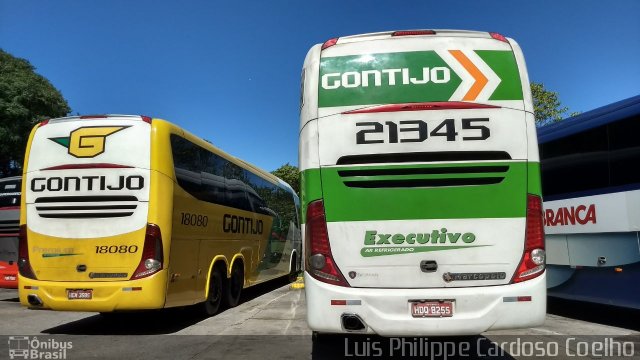 Empresa Gontijo de Transportes 21345 na cidade de São Paulo, São Paulo, Brasil, por Luis Philippe Cardoso Coelho. Número da foto: #5142344.