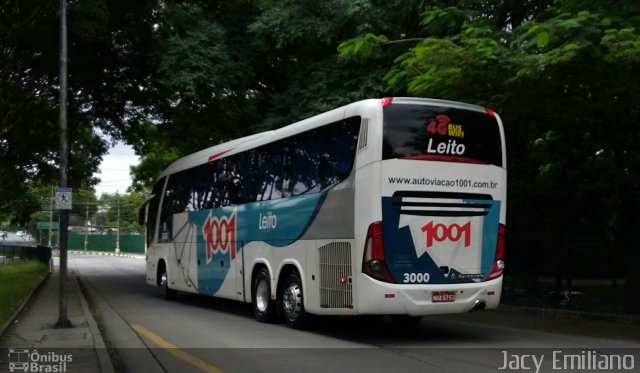 Auto Viação 1001 3000 na cidade de São Paulo, São Paulo, Brasil, por Jacy Emiliano. Número da foto: #5142313.