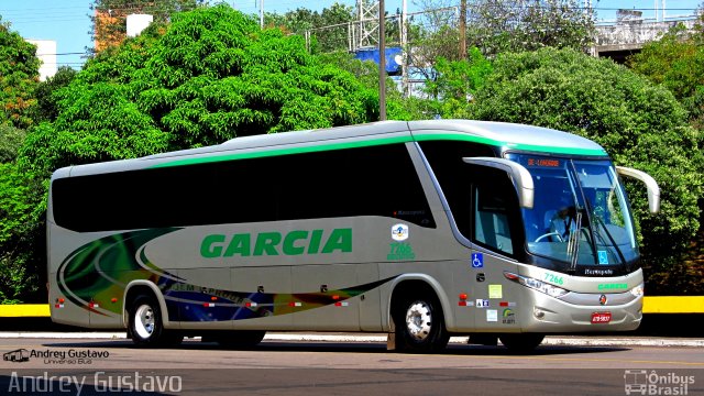 Viação Garcia 7266 na cidade de Londrina, Paraná, Brasil, por Andrey Gustavo. Número da foto: #5143935.