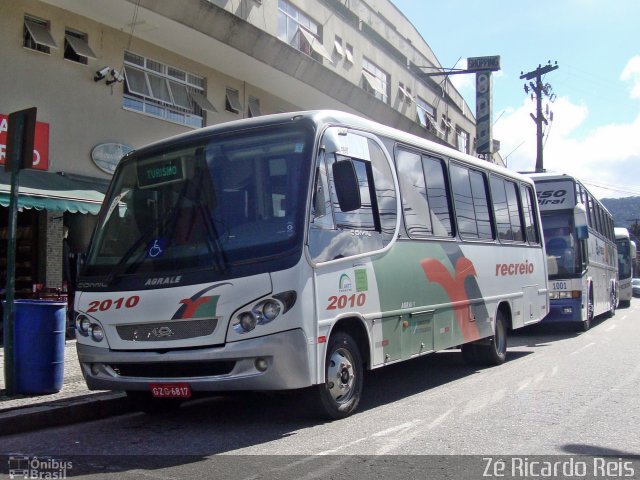 Viação Recreio 2010 na cidade de Petrópolis, Rio de Janeiro, Brasil, por Zé Ricardo Reis. ID da foto: 5143777.