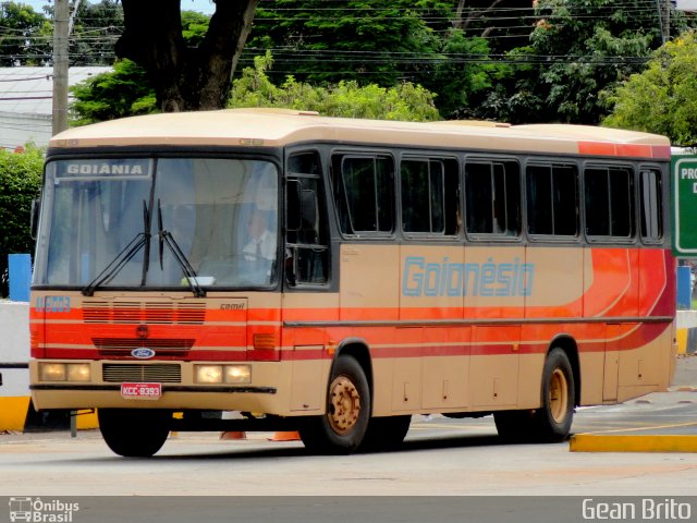 Auto Viação Goianésia 118003-1 na cidade de Goiânia, Goiás, Brasil, por Gean Brito. Número da foto: #5144334.