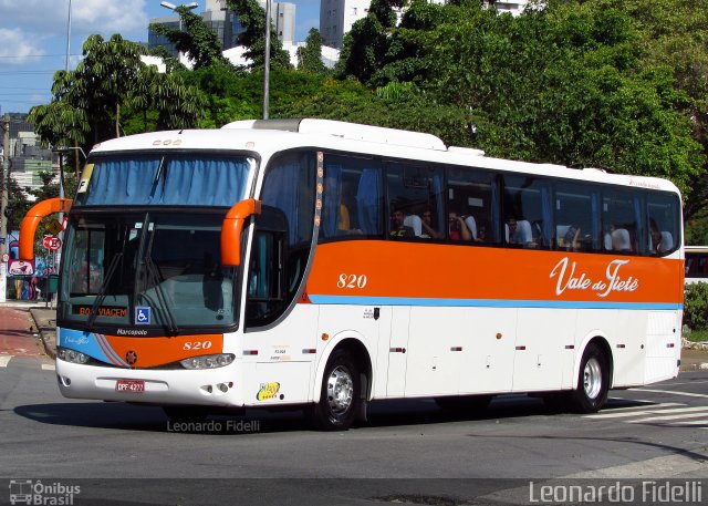 Viação Vale do Tietê 820 na cidade de São Paulo, São Paulo, Brasil, por Leonardo Fidelli. Número da foto: #5144463.