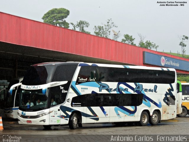 Pedra Azul Turismo 23000 na cidade de João Monlevade, Minas Gerais, Brasil, por Antonio Carlos Fernandes. Número da foto: #5143814.