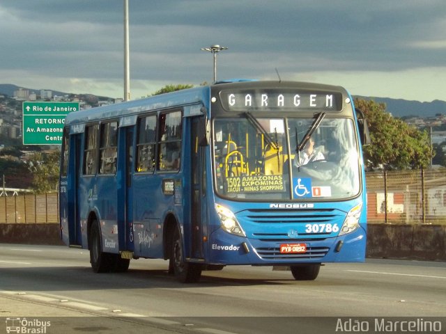 Viação Zurick 30786 na cidade de Belo Horizonte, Minas Gerais, Brasil, por Adão Raimundo Marcelino. Número da foto: #5144969.