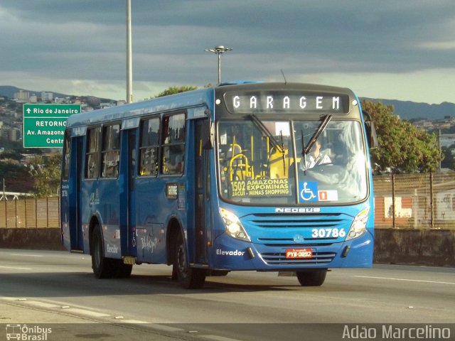 Viação Zurick 30786 na cidade de Belo Horizonte, Minas Gerais, Brasil, por Adão Raimundo Marcelino. ID da foto: 5144969.