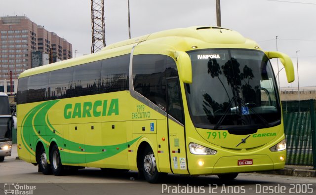 Viação Garcia 7919 na cidade de São Paulo, São Paulo, Brasil, por Cristiano Soares da Silva. ID da foto: 5145824.