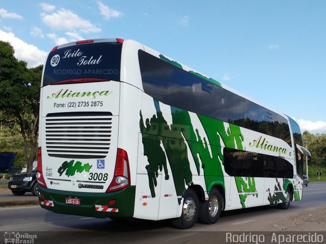 Aliança Turismo 3008 na cidade de Conselheiro Lafaiete, Minas Gerais, Brasil, por Rodrigo  Aparecido. Número da foto: #5146681.