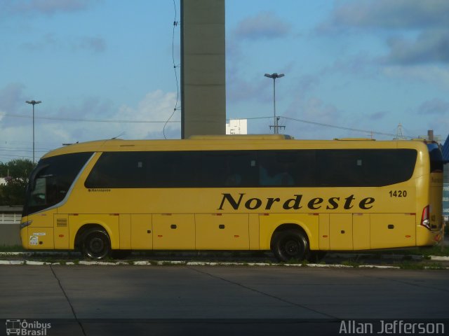 Viação Nordeste 1420 na cidade de Natal, Rio Grande do Norte, Brasil, por Allan Jefferson. Número da foto: #5146270.