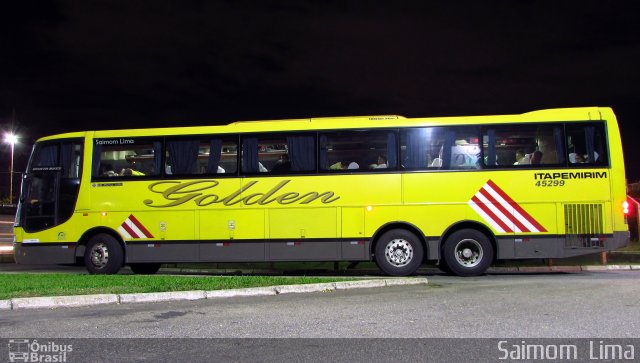 Viação Itapemirim 45299 na cidade de Vitória, Espírito Santo, Brasil, por Saimom  Lima. ID da foto: 5145860.