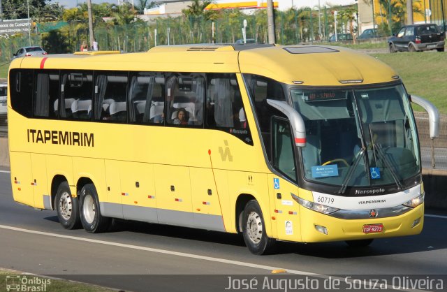 Viação Itapemirim 60719 na cidade de Resende, Rio de Janeiro, Brasil, por José Augusto de Souza Oliveira. ID da foto: 5147096.