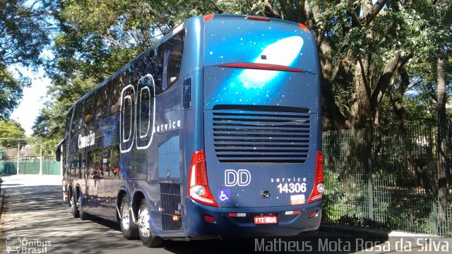 Viação Cometa 14306 na cidade de São Paulo, São Paulo, Brasil, por Matheus Mota Rosa da Silva. ID da foto: 5147146.