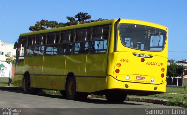 Alvorada Sul-América de Turismo Asatur 484 na cidade de Guarapari, Espírito Santo, Brasil, por Saimom  Lima. ID da foto: 5145789.