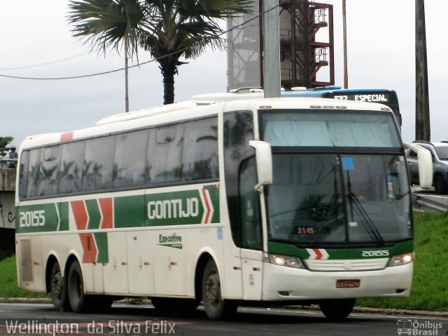 Empresa Gontijo de Transportes 20155 na cidade de Vitória, Espírito Santo, Brasil, por Wellington  da Silva Felix. ID da foto: 5147040.