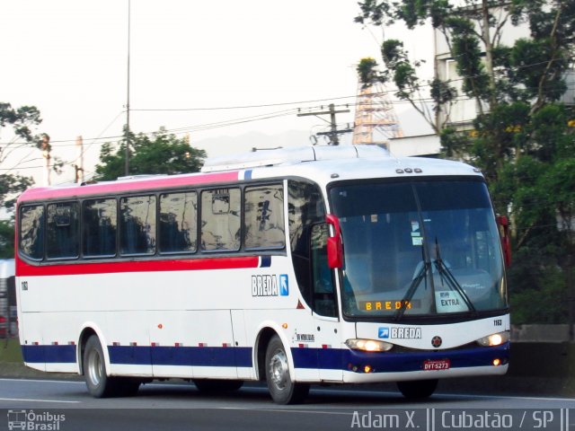 Breda Transportes e Serviços 1163 na cidade de Cubatão, São Paulo, Brasil, por Adam Xavier Rodrigues Lima. ID da foto: 5149019.