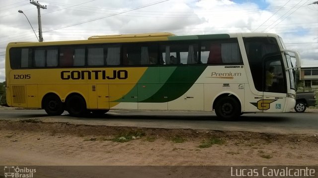 Empresa Gontijo de Transportes 12015 na cidade de Delmiro Gouveia, Alagoas, Brasil, por Lucas Cavalcante. ID da foto: 5150085.