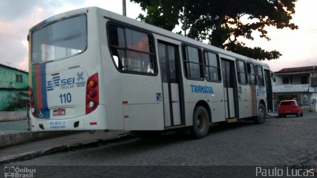 Transcol - Transportes Coletivos Ltda. 110 na cidade de Recife, Pernambuco, Brasil, por Paulo Lucas. Número da foto: #5148007.