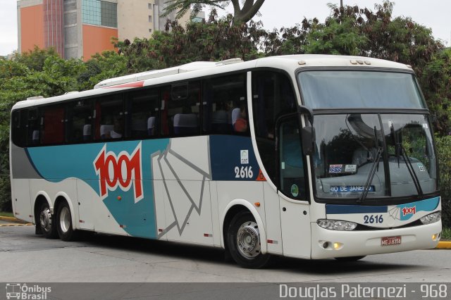 Auto Viação 1001 2616 na cidade de São Paulo, São Paulo, Brasil, por Douglas Paternezi. Número da foto: #5148110.
