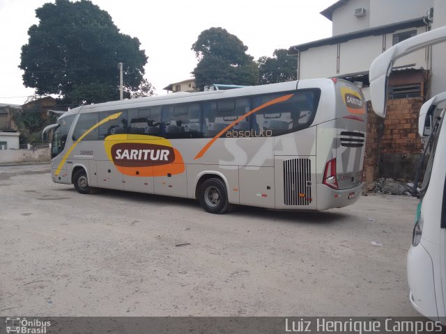 Saritur - Santa Rita Transporte Urbano e Rodoviário 30660 na cidade de Belo Horizonte, Minas Gerais, Brasil, por Luiz Henrique Campos. Número da foto: #5149595.