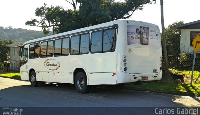 Viação Giratur 1390 na cidade de Caxias do Sul, Rio Grande do Sul, Brasil, por Carlos Gabriel. Número da foto: #5147672.