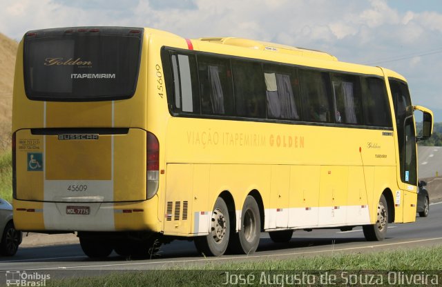 Viação Itapemirim 45609 na cidade de Barra Mansa, Rio de Janeiro, Brasil, por José Augusto de Souza Oliveira. Número da foto: #5148098.
