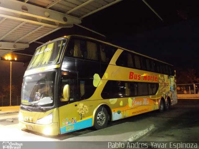 Bus Norte 136 na cidade de Rancagua, Cachapoal, Libertador General Bernardo O'Higgins, Chile, por Pablo Andres Yavar Espinoza. ID da foto: 5148265.