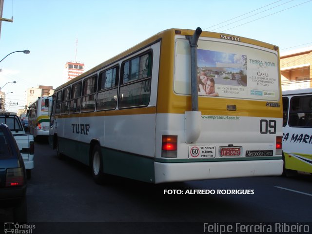 TURF - Transportes Urbanos Rurais Fragata 09 na cidade de Pelotas, Rio Grande do Sul, Brasil, por Felipe Ferreira Ribeiro. Número da foto: #5150051.