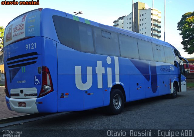 UTIL - União Transporte Interestadual de Luxo 9121 na cidade de Sorocaba, São Paulo, Brasil, por Otavio Rossini. Número da foto: #5152783.