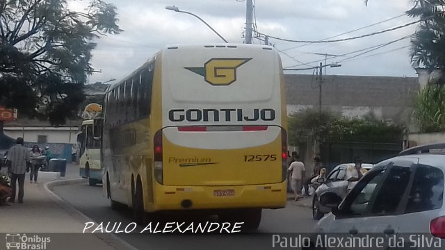 Empresa Gontijo de Transportes 12575 na cidade de Matozinhos, Minas Gerais, Brasil, por Paulo Alexandre da Silva. ID da foto: 5150695.