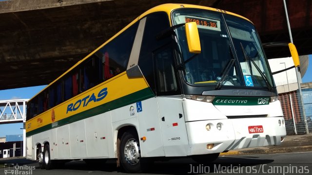 RodeRotas - Rotas de Viação do Triângulo 12611 na cidade de Campinas, São Paulo, Brasil, por Julio Medeiros. ID da foto: 5152665.