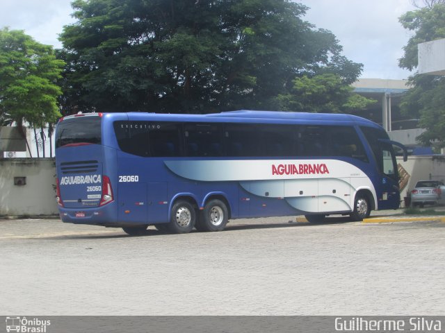 Viação Águia Branca 26060 na cidade de Governador Valadares, Minas Gerais, Brasil, por Guilherme Silva. Número da foto: #5152942.