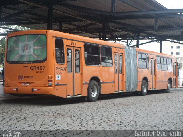 Viação Cidade Sorriso GR407 na cidade de Curitiba, Paraná, Brasil, por Gabriel Machado. ID da foto: 5151170.