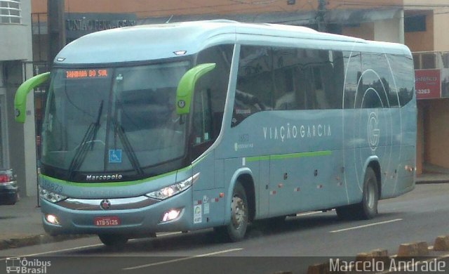 Viação Garcia 16873 na cidade de Campo Mourão, Paraná, Brasil, por Marcelo Andrade. Número da foto: #5150849.