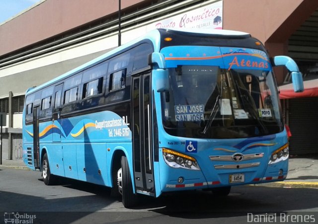 COOPETRANSATENAS AB 6454 na cidade de , por Daniel Brenes. ID da foto: 5151106.