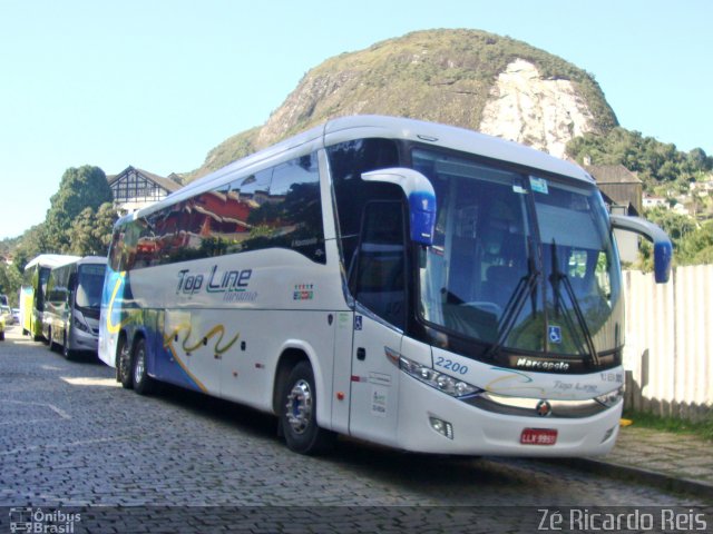 Top Line Turismo 2200 na cidade de Petrópolis, Rio de Janeiro, Brasil, por Zé Ricardo Reis. ID da foto: 5154441.