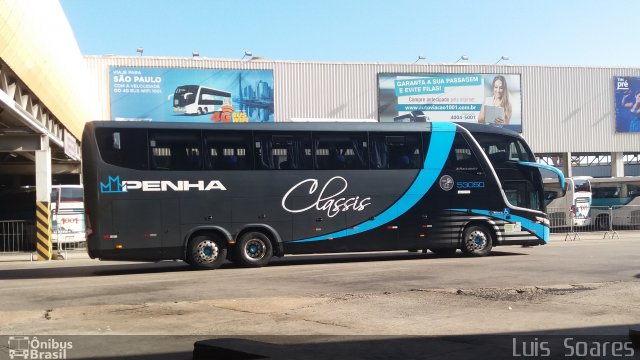 Empresa de Ônibus Nossa Senhora da Penha 53050 na cidade de Rio de Janeiro, Rio de Janeiro, Brasil, por Luis  Soares. ID da foto: 5155315.