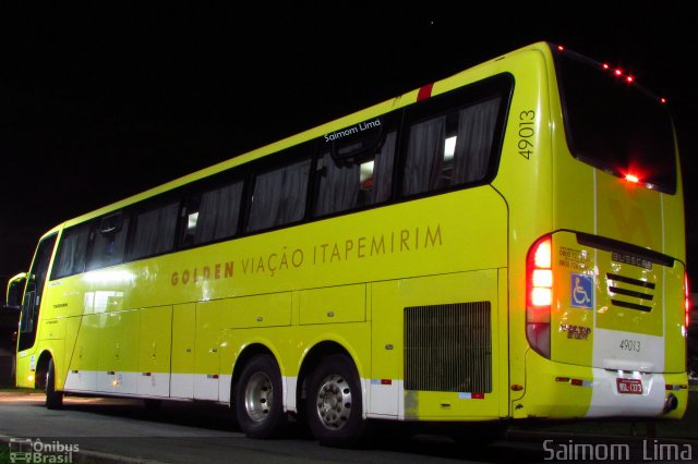 Viação Itapemirim 49013 na cidade de Vitória, Espírito Santo, Brasil, por Saimom  Lima. ID da foto: 5155839.