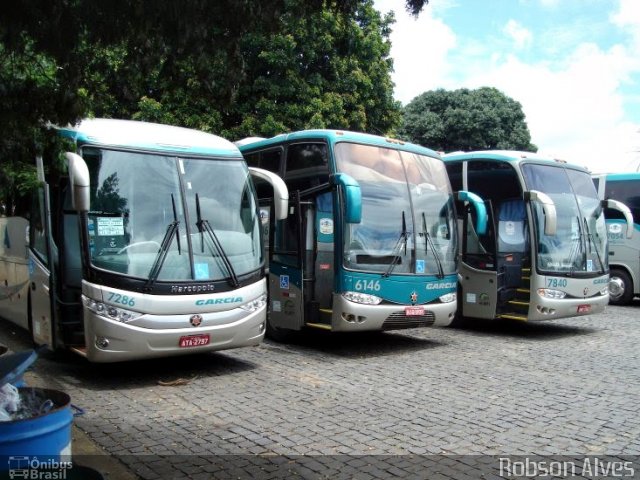 Viação Garcia 7286 na cidade de Maringá, Paraná, Brasil, por Robson Alves. Número da foto: #5157433.