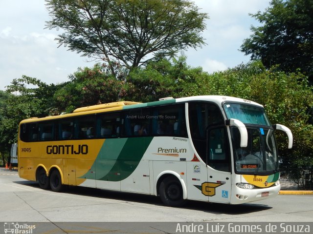 Empresa Gontijo de Transportes 14145 na cidade de São Paulo, São Paulo, Brasil, por André Luiz Gomes de Souza. Número da foto: #5158327.