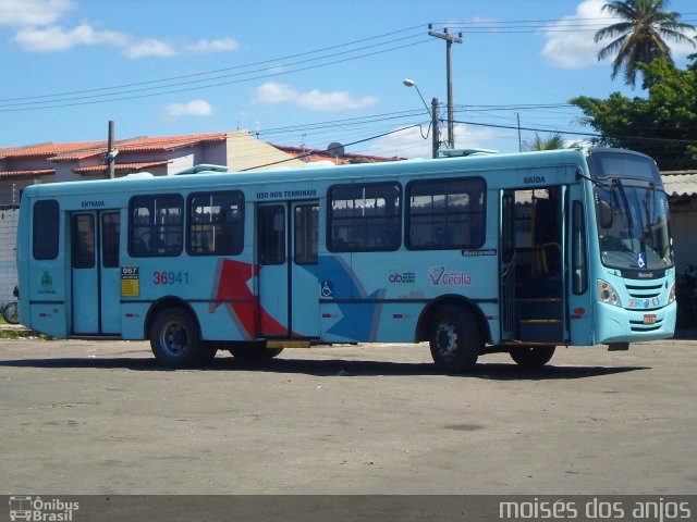 Viação Santa Cecília 36941 na cidade de Fortaleza, Ceará, Brasil, por Francisco Moisés  Silva dos Anjos. Número da foto: #5156680.